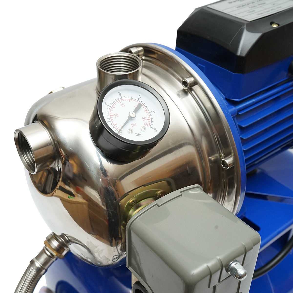 Hidrofor apa 550W 220V, debit 45 L/min, H35m, rezervor 24L, viteza 2850 r/min AUTOJS80S Breckner Germany